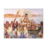 The Finding of Moses, Sir Lawrence Alma-Tadema postcards