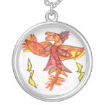 The Firey Draggy Necklase Pendant