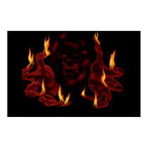 The Firey Reach Of The Watcher posters by HauntzTilDawn The Firey Reach Of The Watcher posters