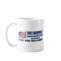 The First Amendment Coffee Mugs