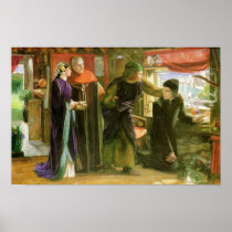 The First Anniversary Of The Death Of Beatrice Print