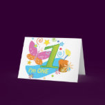 The first birthday One year old baby