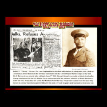 THE FIRST BLACK MARINE 1942 posters