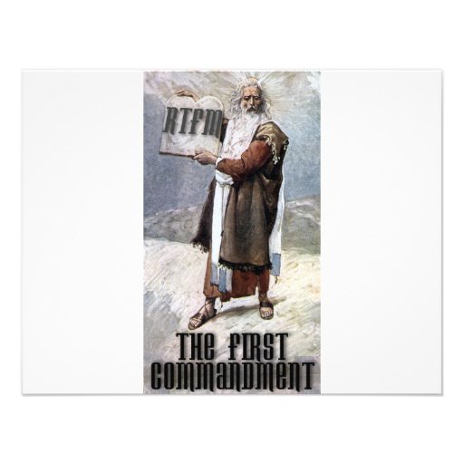 The First Commandment: RTFM Announcement