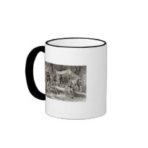 The First Day at Jamestown Coffee Mugs