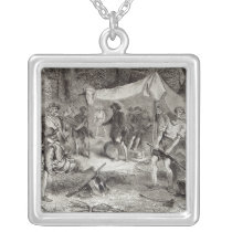 The First Day at Jamestown Pendant