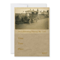 The First Driving Lesson Invitation