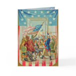 The First Fourth Of July Vintage Greeting Card