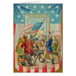 The First Fourth Of July Vintage Greeting Card