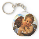 the first kiss angels cherubs, ARIES Key Chains
