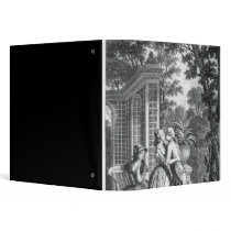 The First Kiss of Love 3 Ring Binder