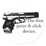 The First Point &amp; Click Device Sticker