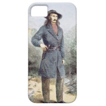 The first published picture of 'Wild Bill' Hickok iPhone 5 Cases