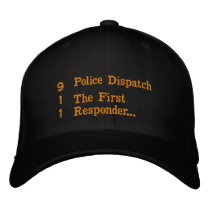 The First Responder Embroidered Baseball Caps