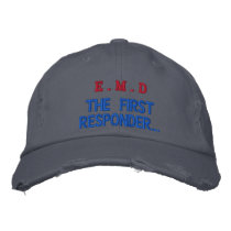 The First Responder Embroidered Baseball Caps