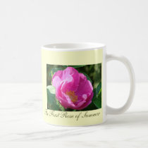 The First Rose of Summer mugs by alyciakeating The First Rose of Summer mugs