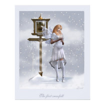 The first snowfall posters