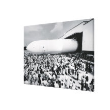 The First Space Shuttle External Tank Stretched Canvas Print