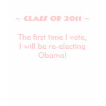 The first time I vote (2011) t-shirts