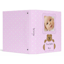 The First Year Infant Girl Avery Binder