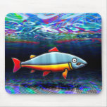the fish mouse mat
