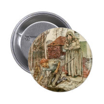 The Fisherman and his Wife Pinback Button