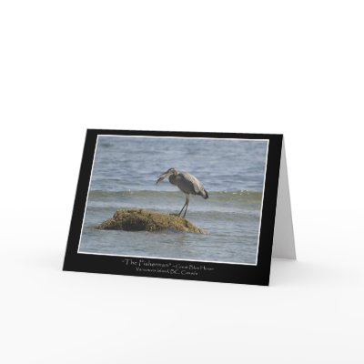 THE FISHERMAN ~ Greeting Card by RavenSpiritPrints