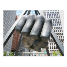 The Fist Post Card