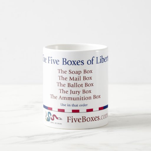 The Five Boxes Coffee Mug