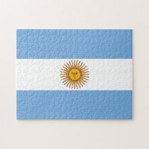 The Flag of Argentina Jigsaw Puzzles