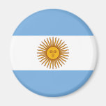 The Flag of Argentina Magnet