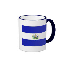 The Flag of El Salvador. Coffee Mugs