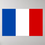The Flag of France Poster