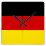 The Flag of Germany Clock