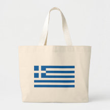 The Flag of Greece Canvas Bag