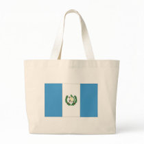 The Flag of Guatemala Tote Bags