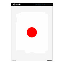 The Flag of Japan iPad 2 Decals