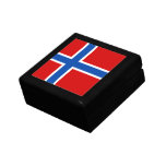 The Flag of Norway Jewelry Box
