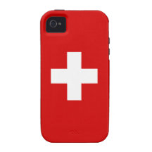 The Flag of Switzerland Case-Mate iPhone 4 Case