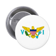 The Flag of the US Virgin Islands Pins