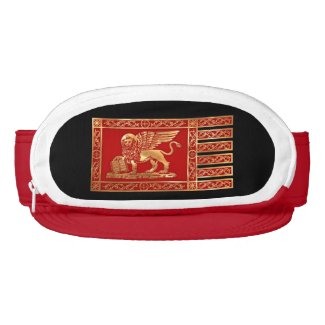 The flag of Venice, Italy Visor