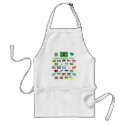 The Flags of Brazil aprons