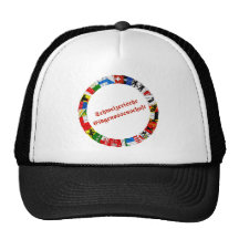 The Flags of the Cantons of Switzerland, German Trucker Hat