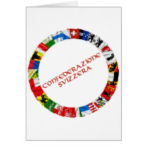 The Flags of the Cantons of Switzerland, Italian Cards