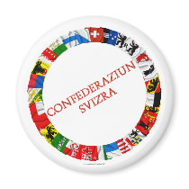 The Flags of the Cantons of Switzerland, Romance Fridge Magnets