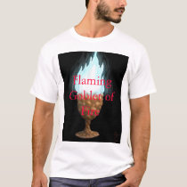 The Flaming Goblet of Fire t-shirts