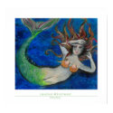 The Flaming Mermaid - G Rated Version posters by Lealon The Flaming Mermaid - G Rated Version posters