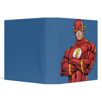 The Flash Arms Crossed Vinyl Binders