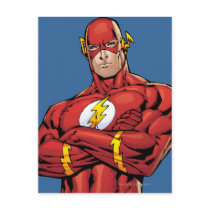 The Flash Arms Crossed Postcard
