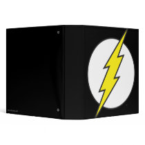 The Flash Lightning Bolt Vinyl Binder